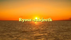 [your-subject]